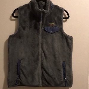 LL bean fleece vest